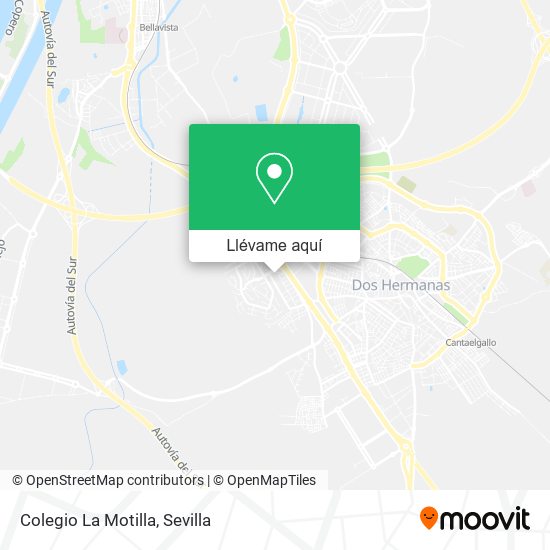Mapa Colegio La Motilla