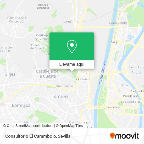 Mapa Consultorio El Carambolo
