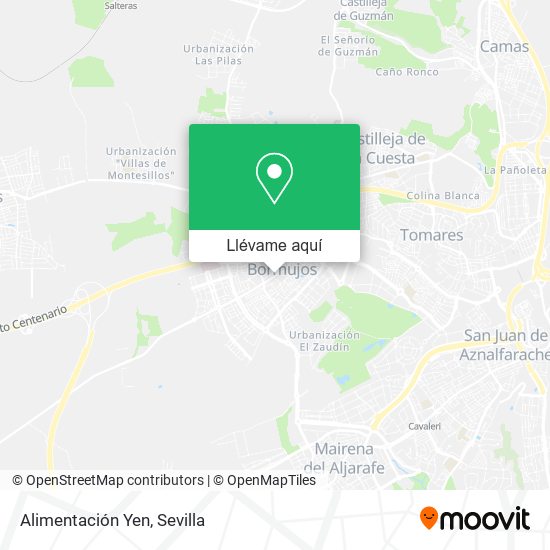Mapa Alimentación Yen