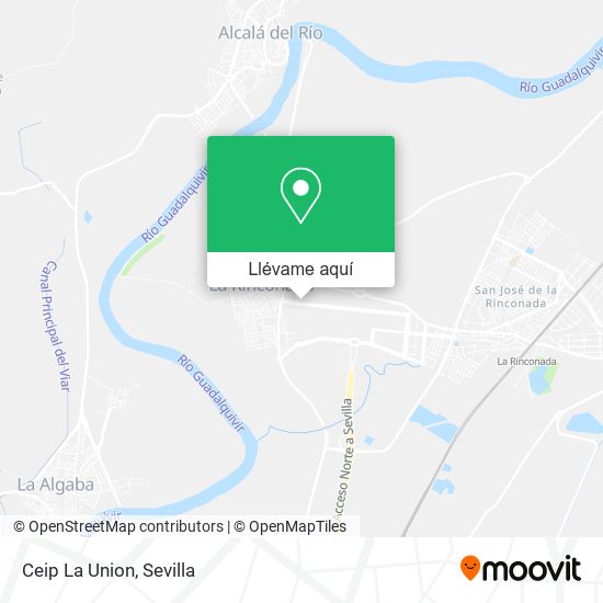 Mapa Ceip La Union