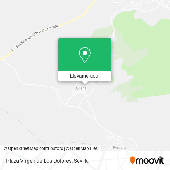Mapa Plaza Virgen de Los Dolores