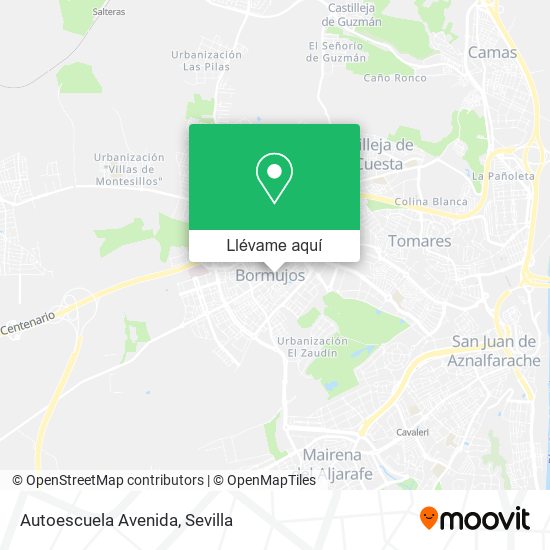 Mapa Autoescuela Avenida