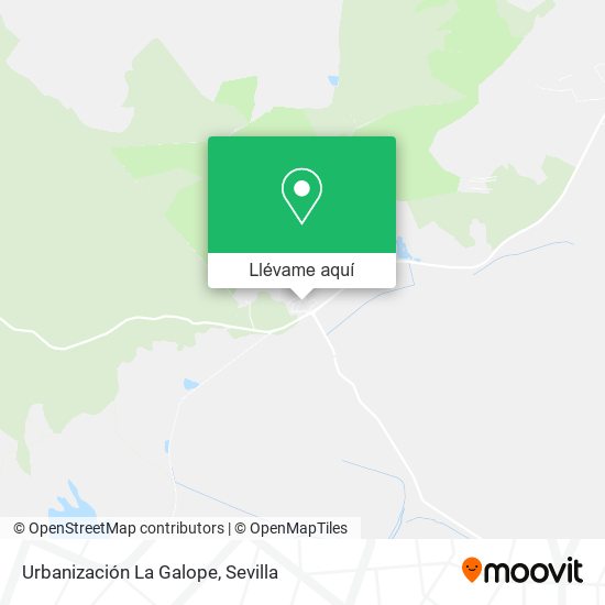 Mapa Urbanización La Galope