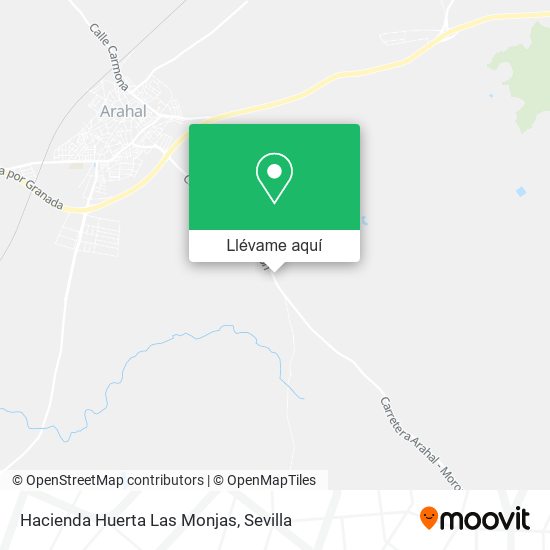 Mapa Hacienda Huerta Las Monjas