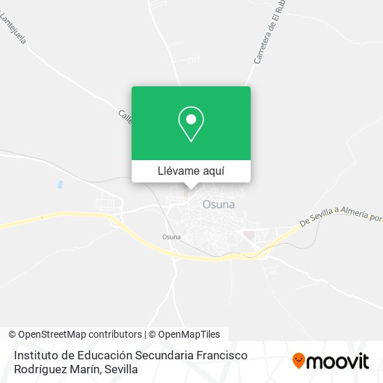 Mapa Instituto de Educación Secundaria Francisco Rodríguez Marín