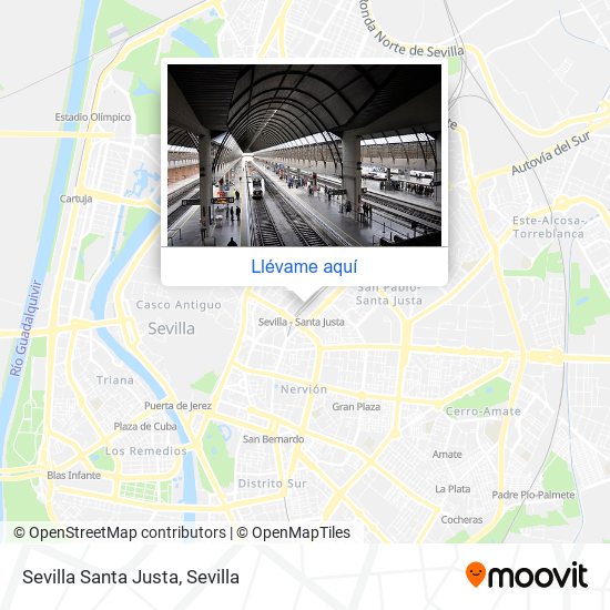 Mapa Sevilla Santa Justa
