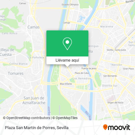 Mapa Plaza San Martín de Porres