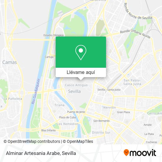 Mapa Alminar Artesania Arabe