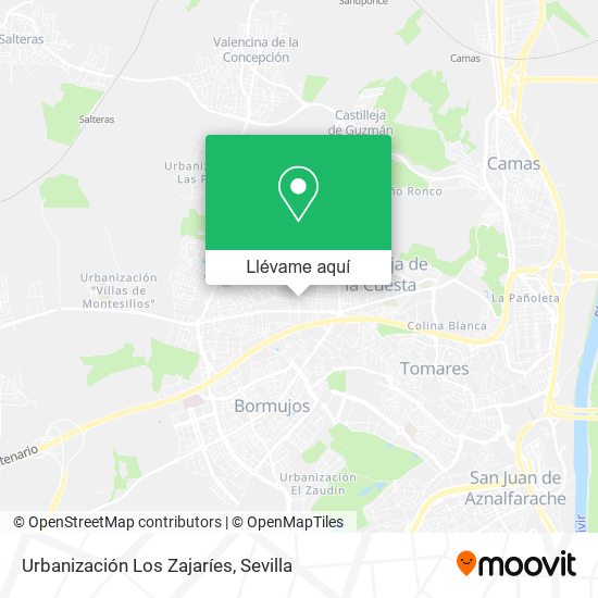 Mapa Urbanización Los Zajaríes