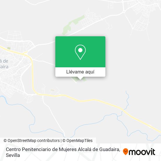 Mapa Centro Penitenciario de Mujeres Alcalá de Guadaira