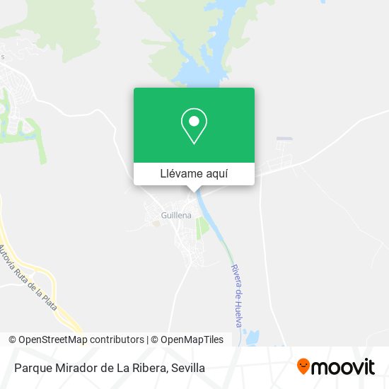 Mapa Parque Mirador de La Ribera