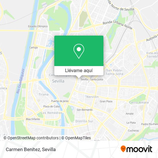 Mapa Carmen Benítez