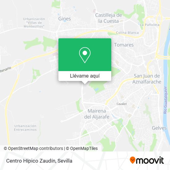 Mapa Centro Hípico Zaudín