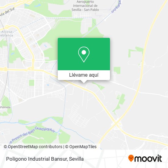 Mapa Polígono Industrial Bansur