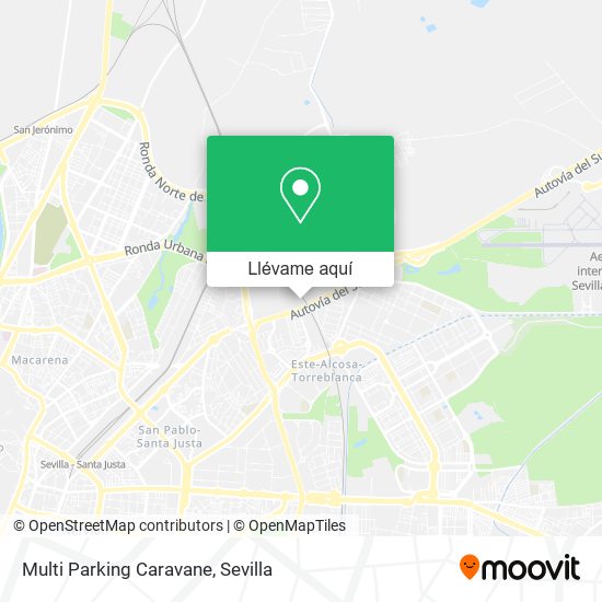 Mapa Multi Parking Caravane