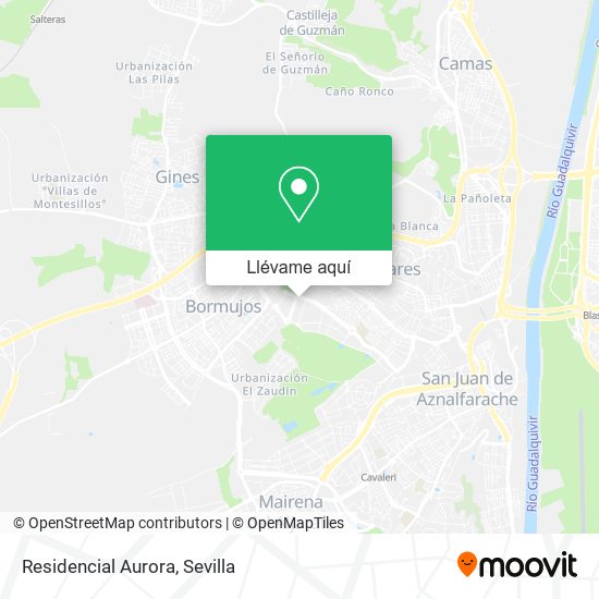 Mapa Residencial Aurora