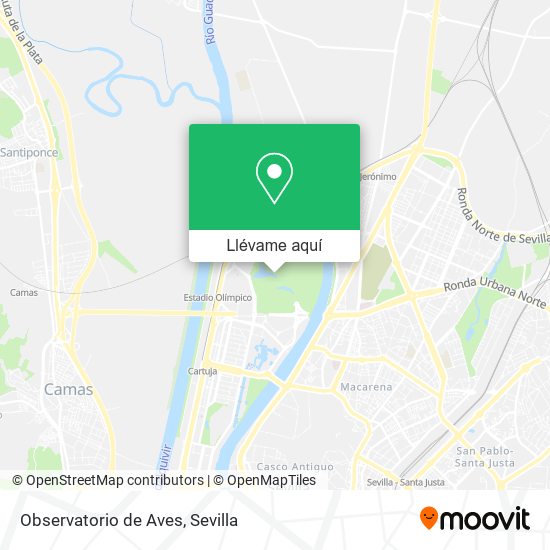 Mapa Observatorio de Aves