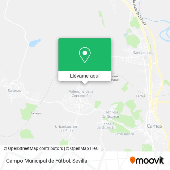 Mapa Campo Municipal de Fútbol