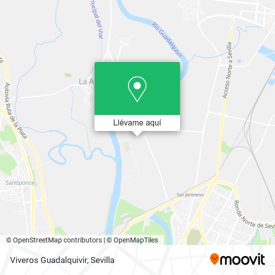 Mapa Viveros Guadalquivir