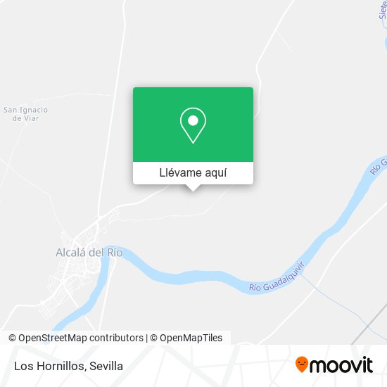 Mapa Los Hornillos
