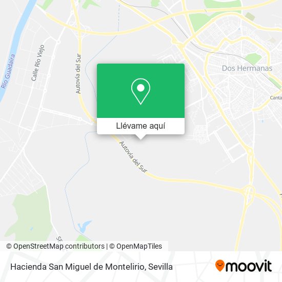 Mapa Hacienda San Miguel de Montelirio