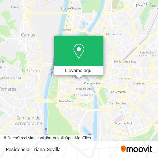Mapa Residencial Triana