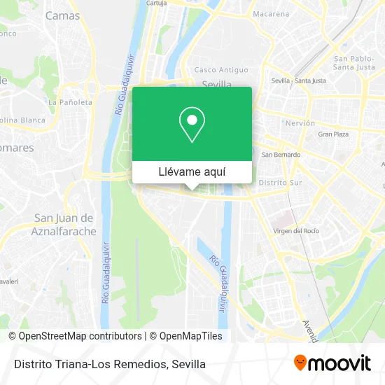 Mapa Distrito Triana-Los Remedios