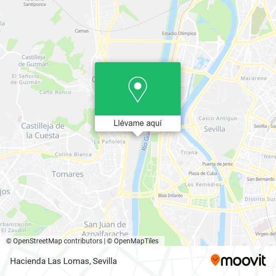 Mapa Hacienda Las Lomas