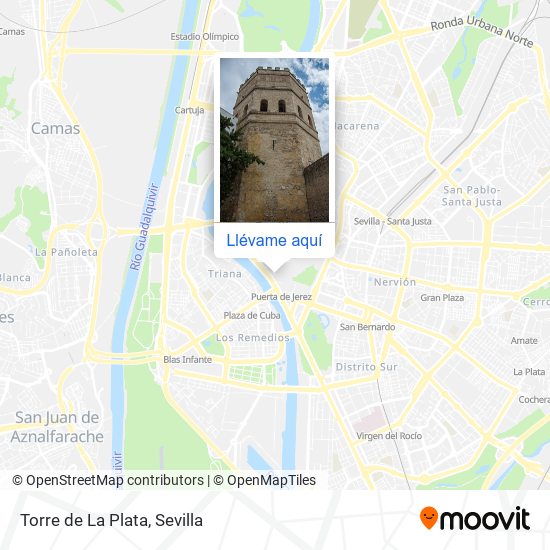 Mapa Torre de La Plata