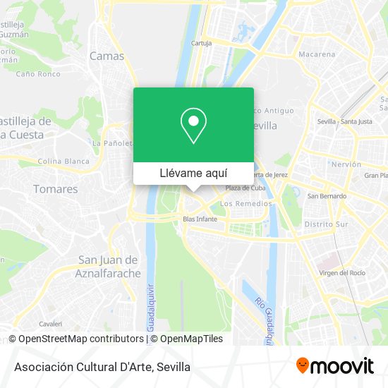 Mapa Asociación Cultural D'Arte