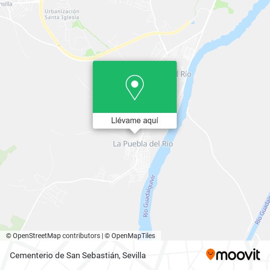 Mapa Cementerio de San Sebastián