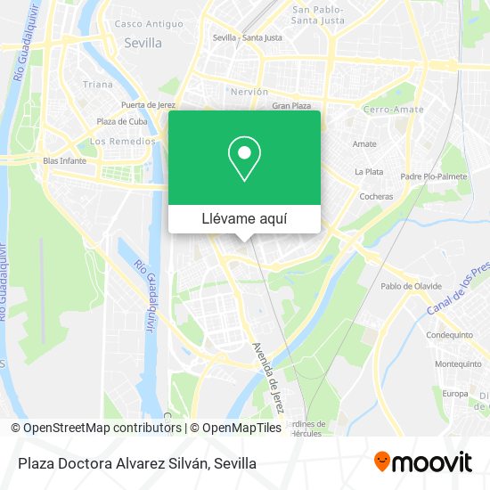 Mapa Plaza Doctora Alvarez Silván