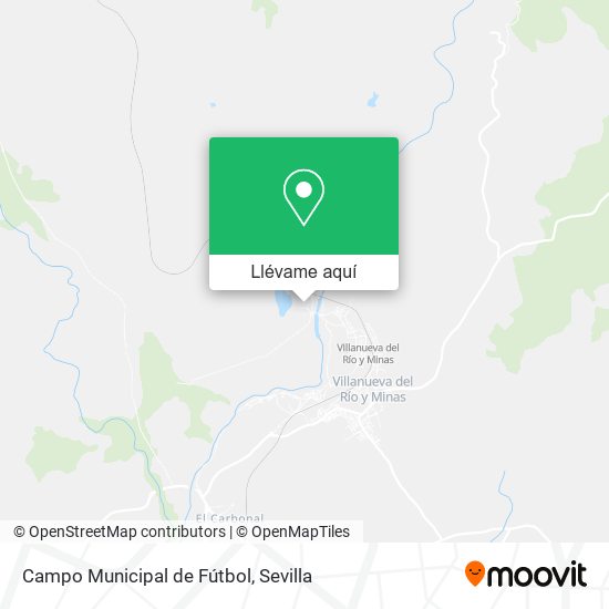 Mapa Campo Municipal de Fútbol