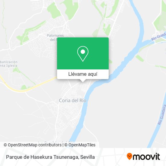Mapa Parque de Hasekura Tsunenaga