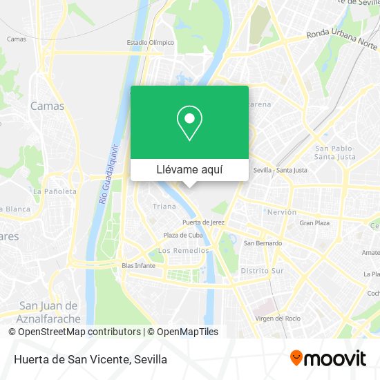 Mapa Huerta de San Vicente