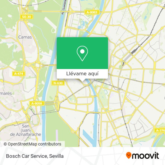 Mapa Bosch Car Service