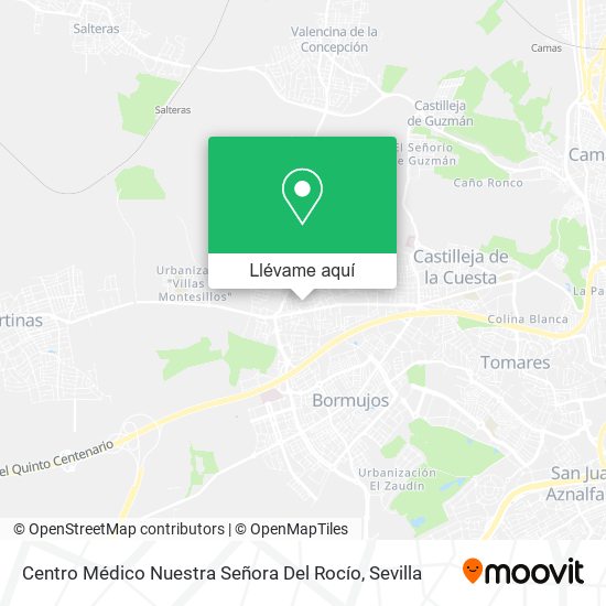 Mapa Centro Médico Nuestra Señora Del Rocío