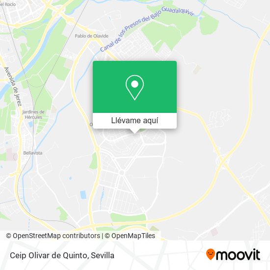 Mapa Ceip Olivar de Quinto