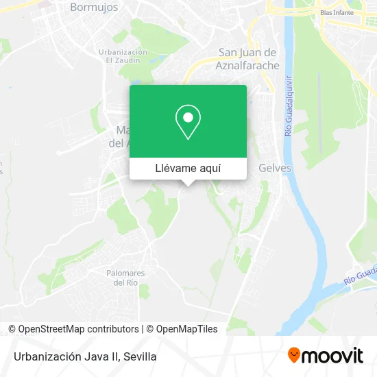 Mapa Urbanización Java II