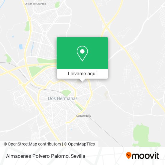 Mapa Almacenes Polvero Palomo