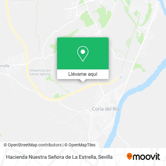 Mapa Hacienda Nuestra Señora de La Estrella