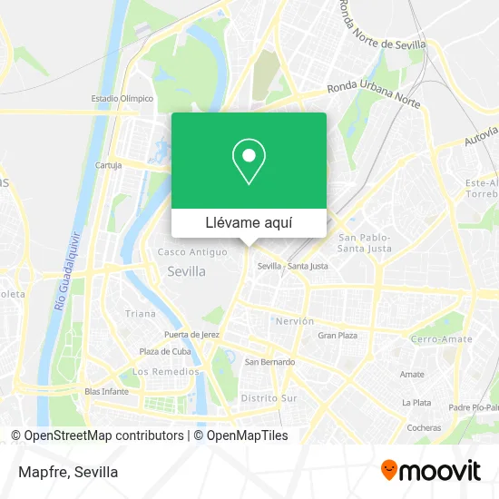 Mapa Mapfre