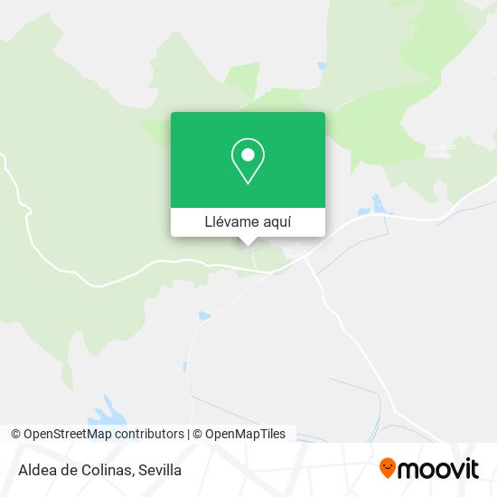 Mapa Aldea de Colinas