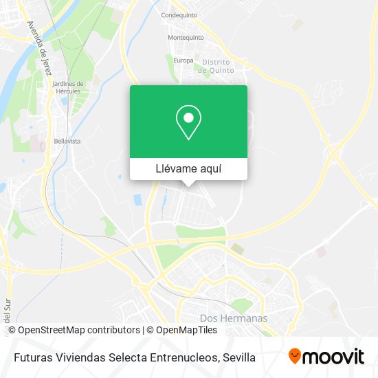 Mapa Futuras Viviendas Selecta Entrenucleos