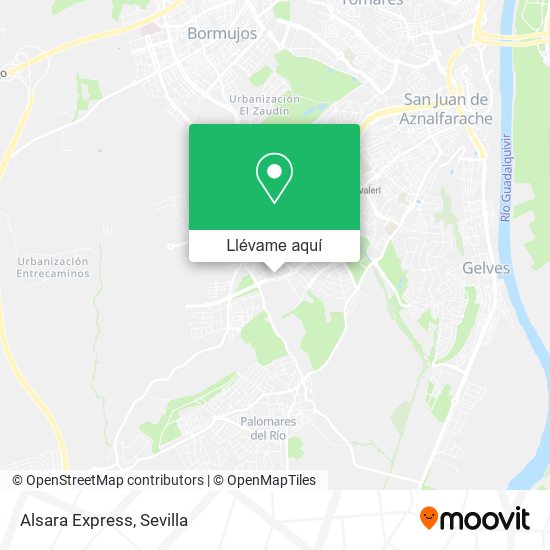 Mapa Alsara Express
