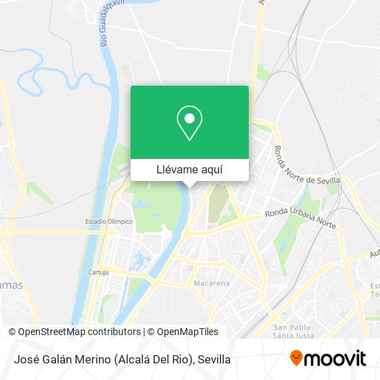 Mapa José Galán Merino (Alcalá Del Rio)