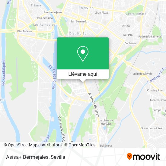 Mapa Asisa+ Bermejales