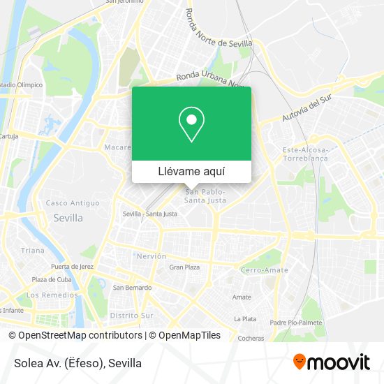 Mapa Solea Av. (Ëfeso)
