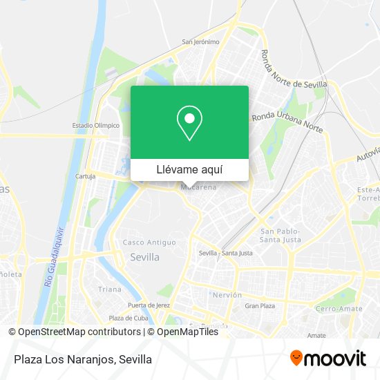 Mapa Plaza Los Naranjos