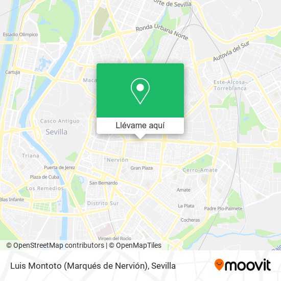 Mapa Luis Montoto (Marqués de Nervión)